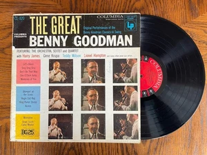 The Great Benny Goodman 33RPM 12" Vintage Vinyl LP 1956 Excellent/VG+ - Picture 1 of 5