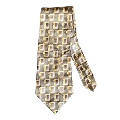 Corbata retro vintage Pierre Cardin ancha 100 % seda hecha en EE. UU. Foto 1 de 4