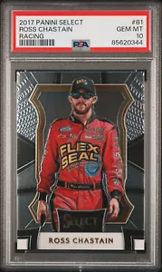 2017 Ross Chastain RC PSA 10 - POP 1 Rookie Select NASCAR GEM MINT - Picture 1 of 2