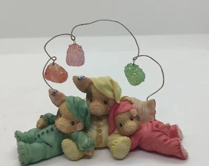 This Little Piggy Enesco Figurine Visions Of Sugarplums Christmas 1996 - Picture 1 of 6