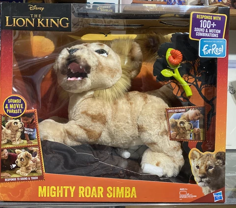 furReal E5679 Disney The Lion King Mighty Roar Simba Interactive Plush Toy Cover