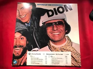 J-33 DION Return Of The Wanderer - WHITE LABEL PROMO LP - JZ 35356 - R&B / SOUL - Foto 1 di 7