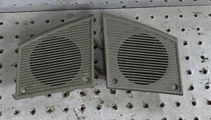1978 - 1988 Chevrolet Monte Carlo Malibu Dash Stereo Speakers and Grilles - Picture 1 of 2