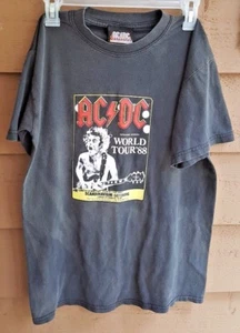 CAMISETA DE COLECCIÓN ACDC SPECIAL GUEST BLOW UP YOUR WORLD ESCANDINAVIUM GOTEBORG 88 M - Imagen 1 de 6