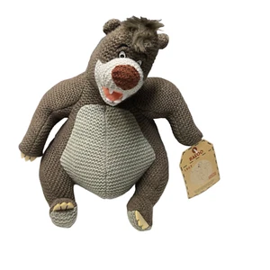 Disney Parks Classic Cozy Knits Jungle Book Baloo Plush - Picture 1 of 1