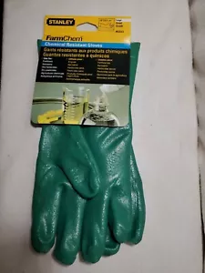 Stanley 0223 FarmChem 12" Green Chemical Resistant Gloves Large - Picture 1 of 2