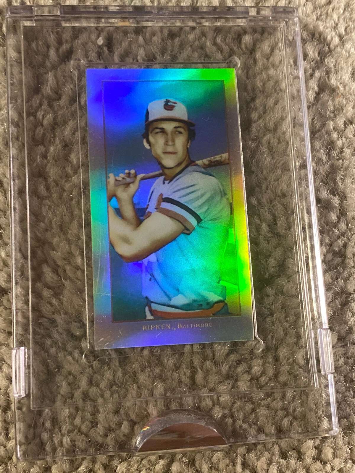 2009 eTopps T206 Topps Tribute 681/749 Cal Ripken Jr #8 BALTIMORE ORIOLES HOF