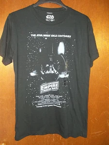 Star Wars Empire Strikes Back Darth Vader T-Shirt neu mit Etikett S-M - Bild 1 von 2