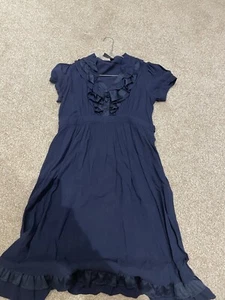 Navy Mothercare Maternity Dress Size 8 - Picture 1 of 2