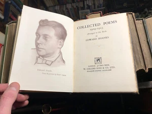 1926 EDWARD SHANKS Collected Poems 1900-1925 WWI POETRY War Poet - Picture 1 of 11