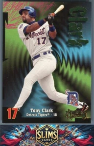 1998 Circa Thunder Detroit Tigers Tony Clark #17 - Picture 1 of 2