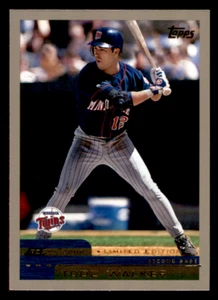 2000 Topps Todd Walker Limited PR4000 #57 Minnesota Twins - Picture 1 of 2