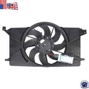 Radiator Cooling Fan Assembly with Module for 12-14 Ford Focus - Picture 1 of 11