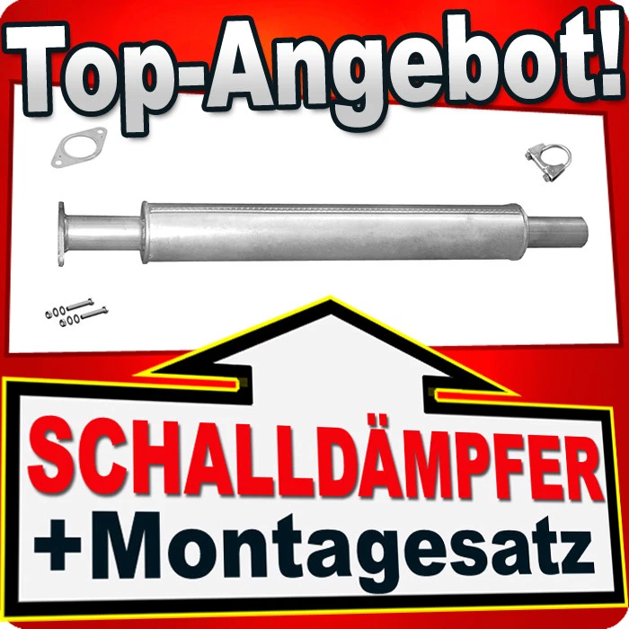 Silencieux avant pour échappement FORD FOCUS II/C-MAX VOLVO C30/S40/V50 2.0 T... - Photo 1/1