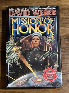 David Weber MISSION OF HONOR 1st Edition 1st Printing W / CD-ROM - Picture 1 of 9