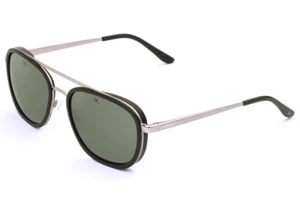 Vuarnet Sunglasses VL210700021622 VL2107 EDGE 2107 Black/Silv. + Grey Polar PLZD - Picture 1 of 5