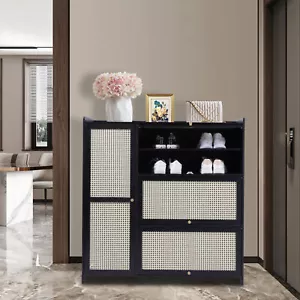 7-tier Shoe Storage Cabinet with Shelves for Entryway, Hallway,Closet - Picture 1 of 21