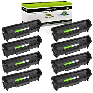 8 Pack Q2612X 12X Toner fits for HP LaserJet 3030 3052 3055 M1005 MFP M1319 MFP - Picture 1 of 23