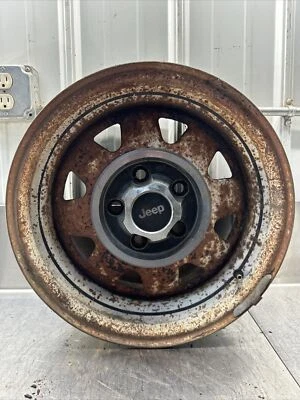 1984-1996 Jeep Comanche Cherokee Wagoneer 15x7 Wheel 5 Lug OEM - Image 1 of 4