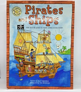 Pirates & Ships Explore Inside Jean Coppendale Activity Book Vintage - Picture 1 of 16