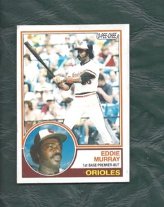 Tarjeta de béisbol 1983 OPC #141 Eddie Murray Baltimore Orioles EX - Imagen 1 de 2