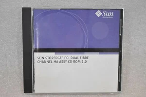 SUN MICROSYSTEMS SUN STOREDGE PCI DUAL FIBRE CHANNEL HA ASSY CD-ROM 1.0 - Picture 1 of 3