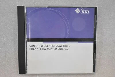 SUN MICROSYSTEMS SUN STOREDGE PCI DUAL FIBRE CHANNEL HA ASSY CD-ROM 1.0 - Image 1 of 3