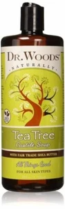 Jabón de árbol de té de Castilla con manteca de karité de comercio justo, 32 fl oz (946 ml) - Imagen 1 de 2