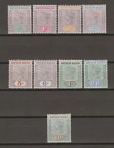 NORTE DE NIGERIA 1900 SG 1/9 COMO NUEVO - Imagen 1 de 2