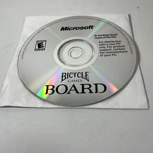 Vintage CD Bicycle Board Games Microsoft; 2000-2001 CD - Disc ONLY - Picture 1 of 2