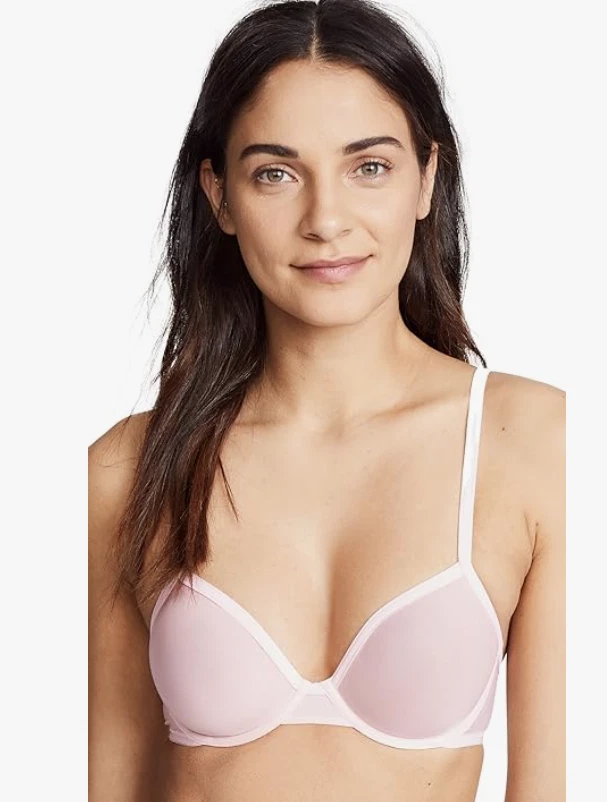 NEW Calvin Klein Marquisette Sheer Unlined Underwire Bra QF1680 680 32A - Image 1 of 1