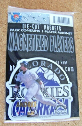 Colorado Rockies Andres Galarraga magnet aka The Big Cat flat Cover