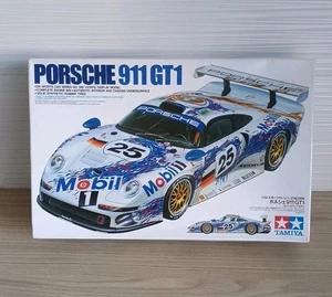Tamiya 1/24 Scale Porsche 911 GT1 Sports Car Series Model Kit 24186 Sealed Bags - Picture 1 of 15