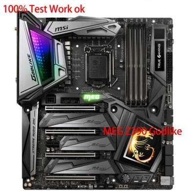 MSI MEG Z390 GODLIKE Motherboard Intel Z390 LGA 1151 DDR4 3 x M.2 E-ATX USB 3.1 - Image 1 of 4