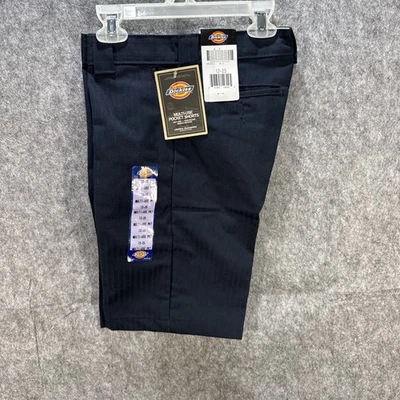 Молодежные многофункциональные карманные шорты Dickies для мальчиков размер 12 синие темно-синие устойчивые к морщинам - Изображение 1 из 4