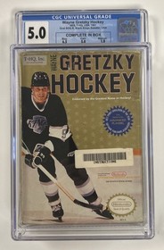 NES Wayne Gretzky Hockey CGC Graded 5.0 - FRD