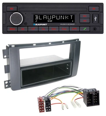 Blaupunkt DAB MP3 Bluetooth USB Autoradio für Smart ForFour 454 ForTwo 451 ISO - Bild 1 von 4