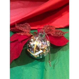 Monopoly Christmas Ornament: Game Tokens & Money Filled - Picture 1 of 4