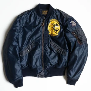 The Real McCoy L-2A Flight Jacket, Size 36, USAF Black Dragon, 25070387 #0830 - Picture 1 of 1