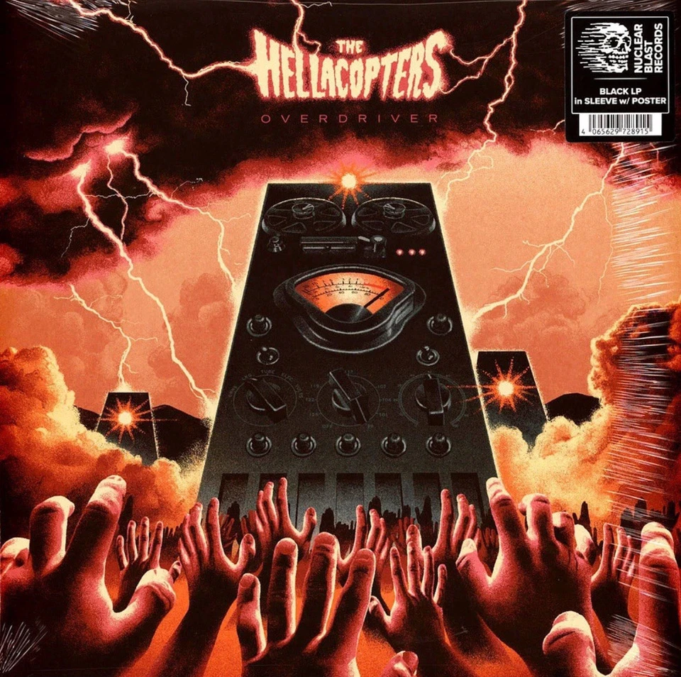 The Hellacopters - Overdriver Black Vinyl Edition (2025 - OVP) Rock Wacken - Bild 1 von 1