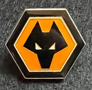 WOLVES F.C. (WOLVERHAMPTON WANDERERS) INSIGNIA DE ALFILER DE RECUERDO DE CRESTA - Imagen 1 de 3