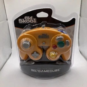 Old Skool Nintendo Wii & GameCube Controller Spice Orange NEW IN BOX - Picture 1 of 2