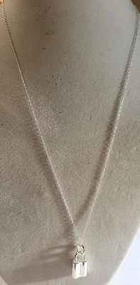 925 CHCZ lock Pendant 18in - Image 1 of 4