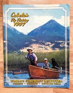 CABELA'S Fly Fishing Catalog 1997 Vintage, 114 Pages Rods Lures Waders Clothing - Picture 1 of 2