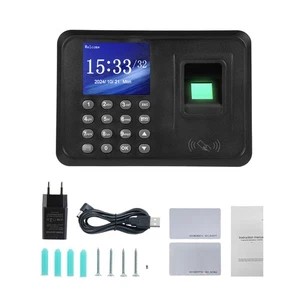 Biometric Time Clock Attendance Machine For Employees Access Control Machine - Picture 1 of 12