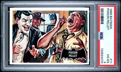 Batman Black Bat #11 Poison Pellet 1966 PSA 4 en muy buena condición-ex The Joker Foto 1 de 2