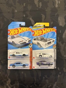 2022/23🔥Hot Wheels🔥Pontiac Firebird 4 Stück, alle 4 verschieden, Maßstab 1:64 Guss - Bild 1 von 5
