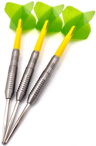 20g Tungsten Darts Set 90% Barrels, Shafts + 150 Micron Celestial Dart Flights - Picture 1 of 18