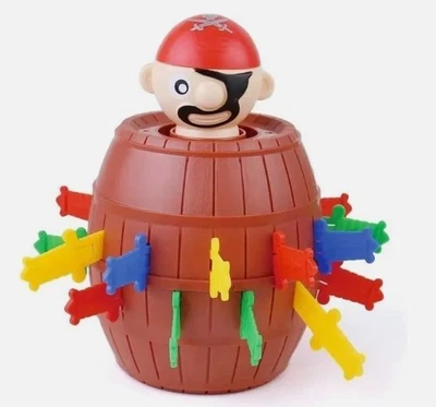 POP UP PIRATE GAME, FUN FAMILY KIDS CHRISTMAS BIRTHDAY PRESENT GIFT - Image 1 of 4