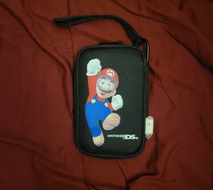 Offiziell lizenziertes 2008 Nintendo DS SUPER MARIO Soft Black Travel Case / Halter - Bild 1 von 2